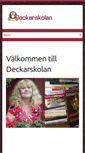 Mobile Screenshot of deckarskolan.com